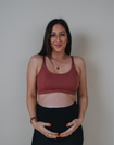 Racerback Nursing Bra - Everyday Bra Rouge