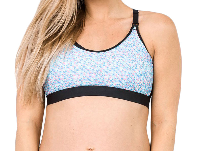 Breastfeeding Sports Bra - Smoothie Crop