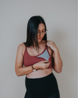 ** CLEARANCE ** Racerback Nursing Bra - Everyday Bra Rouge