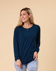 Non BF - Women's Long Sleeve Top - Deluxe Long Sleeve