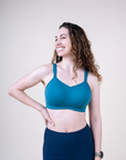 ** CLEARANCE ** High Impact Sports Bra - Ultimate Bra NON BF Teal