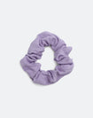 Lilac purple elastic hair scrunchie